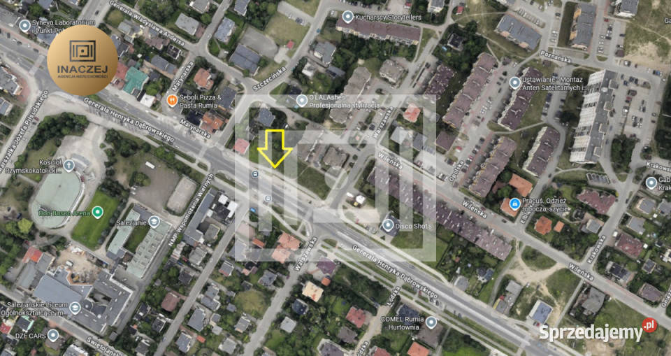 Grunt 977m2 Rumia Dąbrowskiego 1381zł/m2