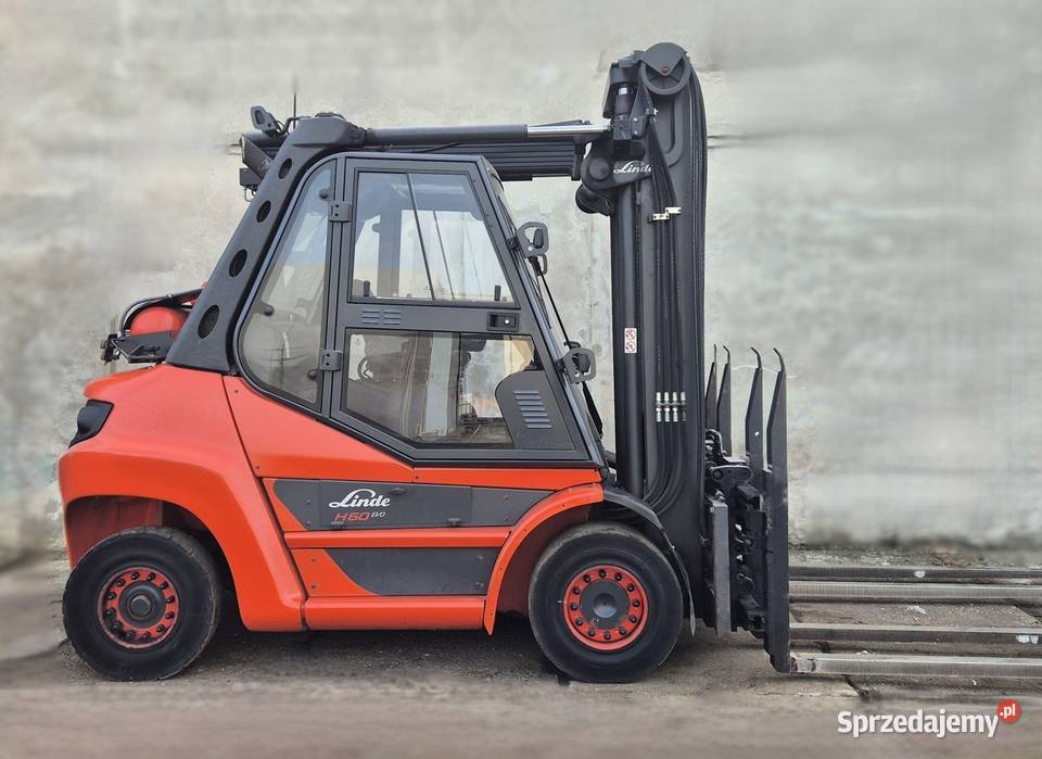 Linde H60 z 2021r kabina klimatyzacja wózek Rybnik