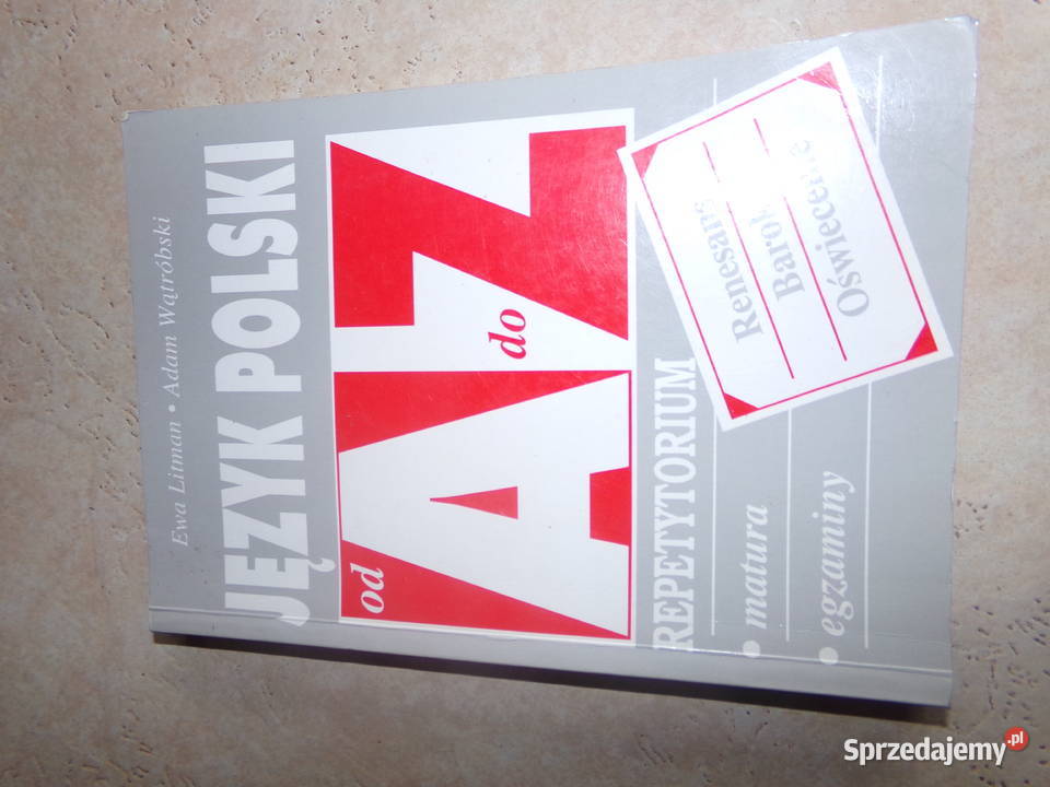 A do Z język polski repetytorium Renesans Barok Ełk