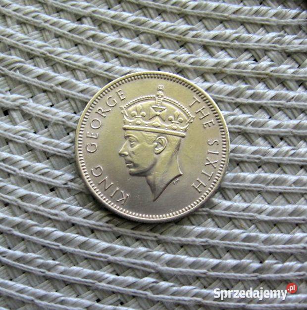 Malaje 20 Cent 1950r Numizmatyka Kalisz
