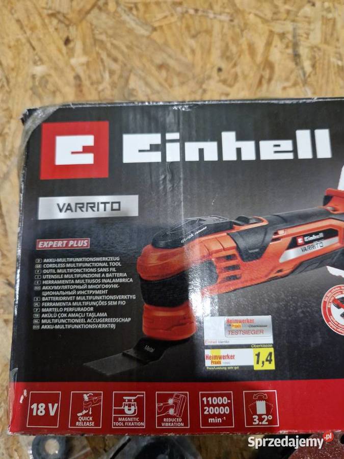 Szlifierka wielofunkcyjna Einhell 18 W 18 V Głogowa sprzedam