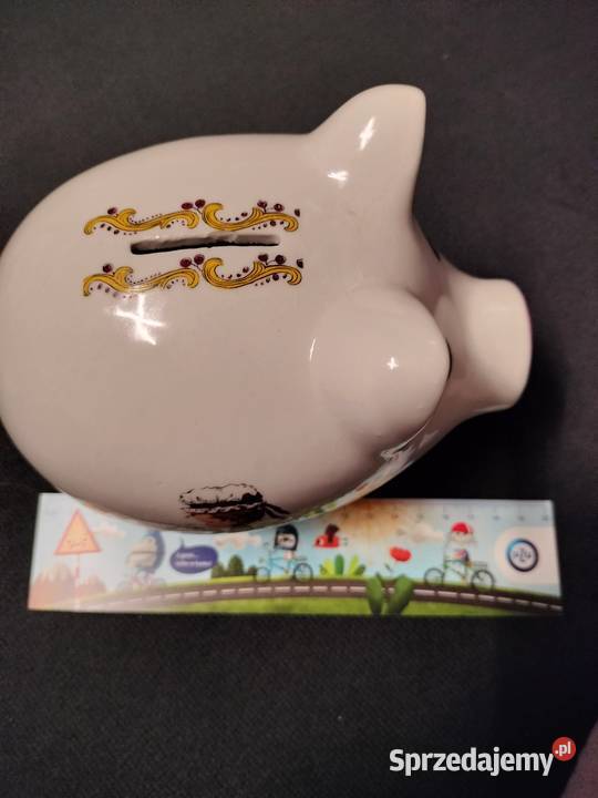 Ceramiczna świnka skarbonka Choszczno