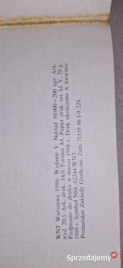 Mały Słownik Techniczny AngielskoPolski WNT 1986 Łęczyca sprzedam