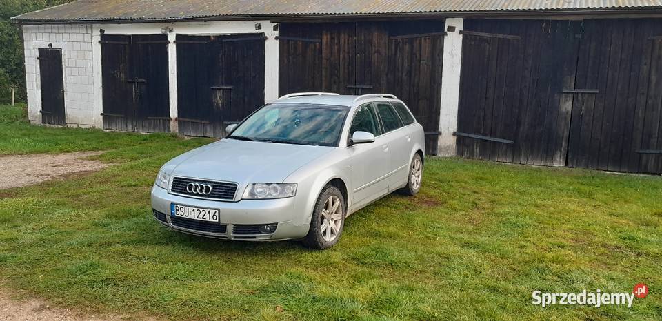 Audi A4 B6 Avant srebrny Szypliszki