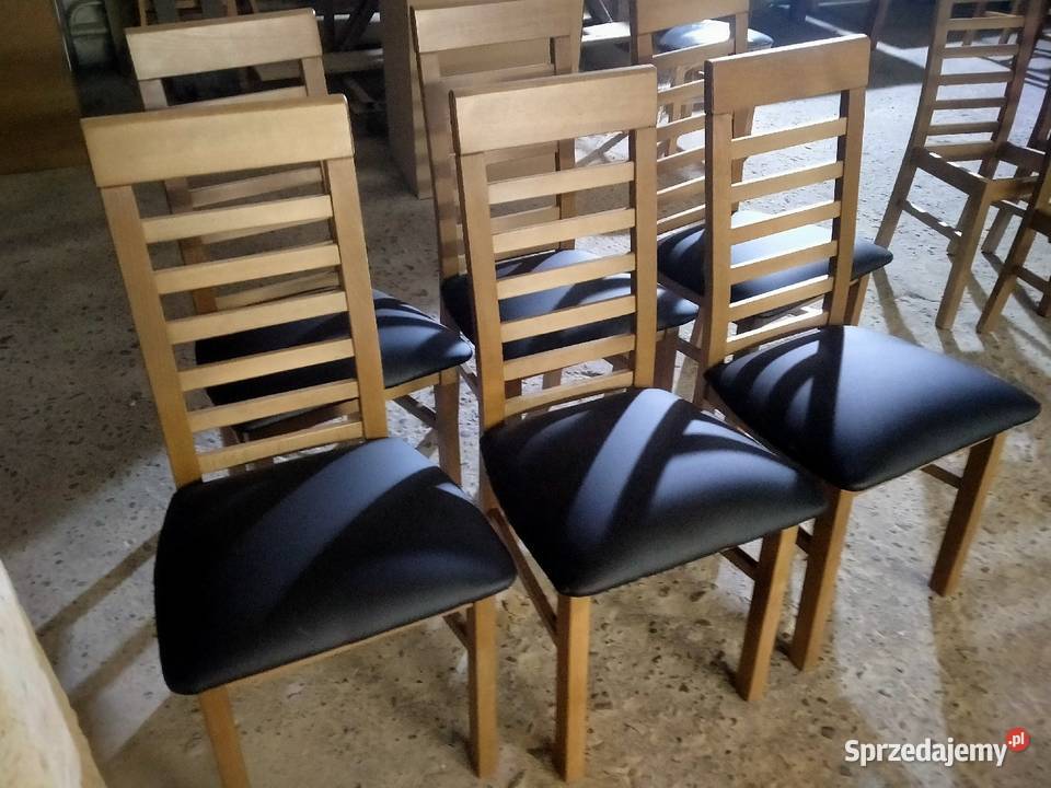 Nowoczesne krzesła bukowe zachodniopomorskie Stargard sprzedam
