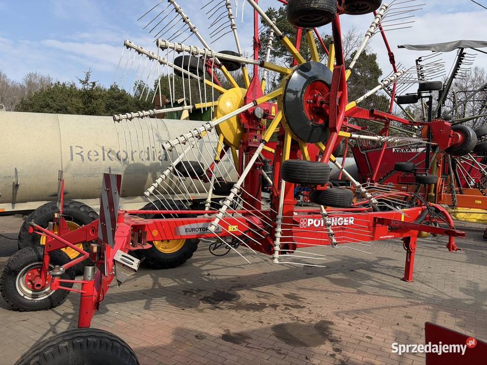 Zgrabiarka 2 karuzelowa Pottinger Euro Top 771 A sprzedam