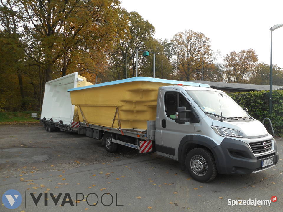 Nowoczesny basen rodzinny do ogrodu VENEZIA 81 x Radomsko