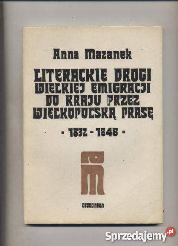 Literackie drogi Wielkiej Emigracji do kraju Szczecin