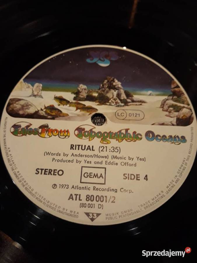 YES Tales From Topographic Ocean 19732 płyta winylowa Rzeszów