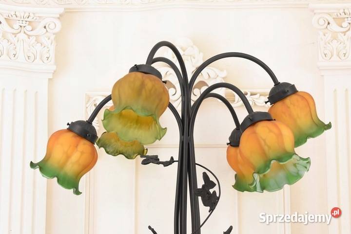 Lampa Stołowa Witrażowa Styl Tiffany witraż Kraków