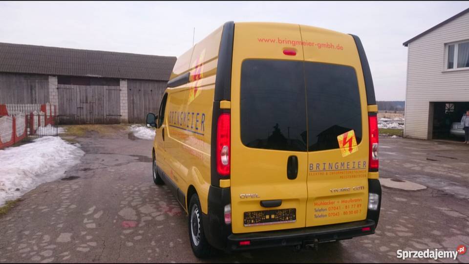 Opel Vivaro L2H2 20 CDTi z Niemiec Klima Navi Opel świętokrzyskie Łopuszno