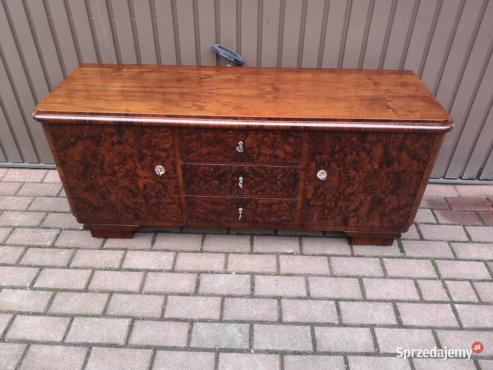 Komoda ARTDECO RTV Niska 134 Orzech Zgrabna Meble wielkopolskie Swarzędz