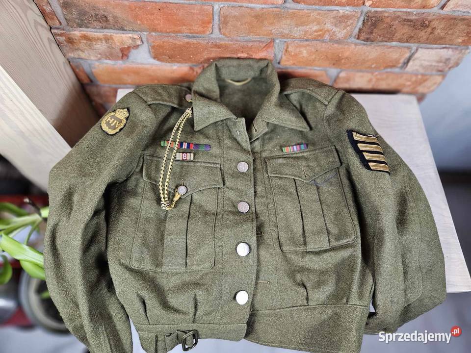 Kurtka Wojskowa Mundur Wojskowy Dania 1959 Gorzów Wielkopolski