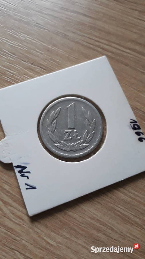 1 złoty 1966 rPRLRzadkość 1 Super stan