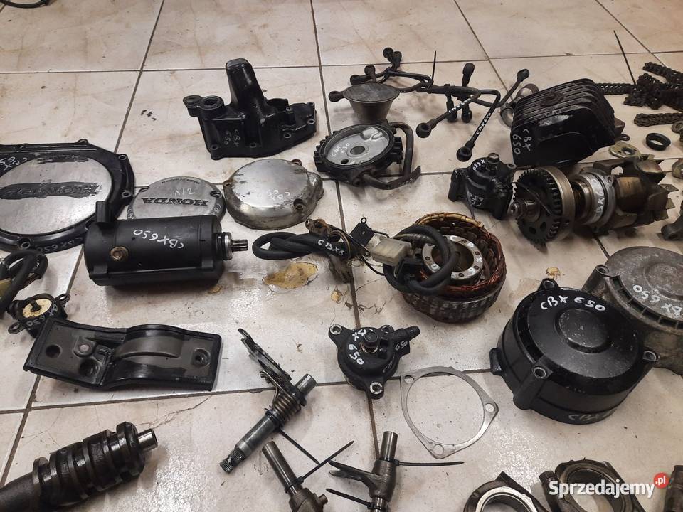 Honda CBX 650 silnik części głowica cylinder Jelenia Góra