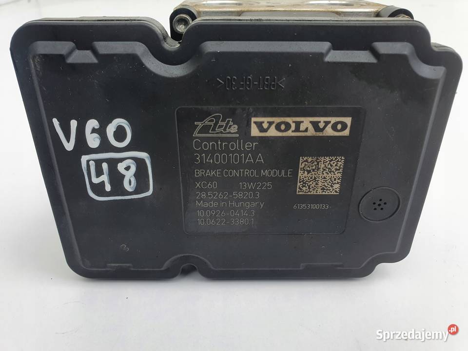 Volvo V60 S60 II POMPA ABS Sterownik 31400101AA