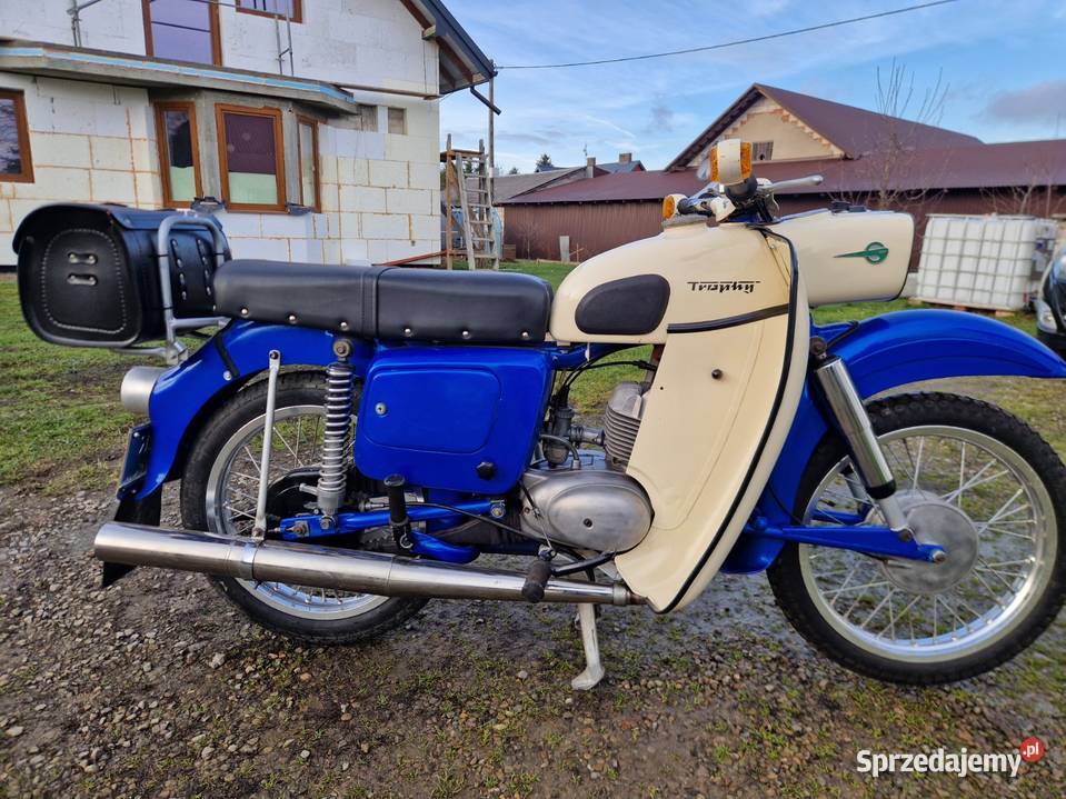 Mz es 125 Trophy zabytek zarejestrowana na kat B Rymanów
