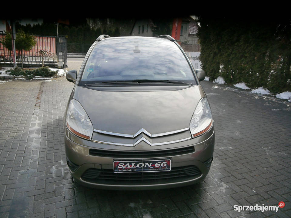 Citroen C4 Grand Picasso 16d 7osob bez rdzy Stan Rok produkcji 2009 Częstochowa