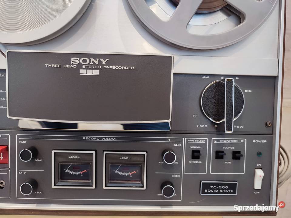 magnetofon szpulowy Sony TC366 Myszków
