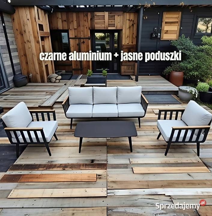 Meble tarasowe aluminiowe Poznań