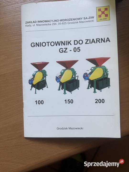 Gniotownik do zboża Żnin