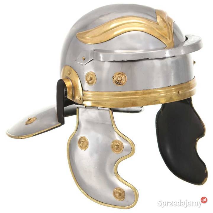 vidaXL Replika zabytkowego hełmu rzymskiego LARP Stal zbrojeniowa Warszawa