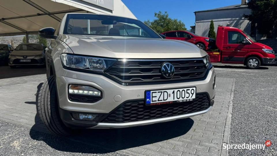 Volkswagen TRoc KABRIOLET Benzyna 6 Biegów T-Roc łódzkie Zduńska Wola