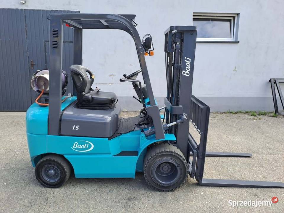 Wózek widłowy BAOLI 15 Przebieg 1615 h Automat Motoryzacja