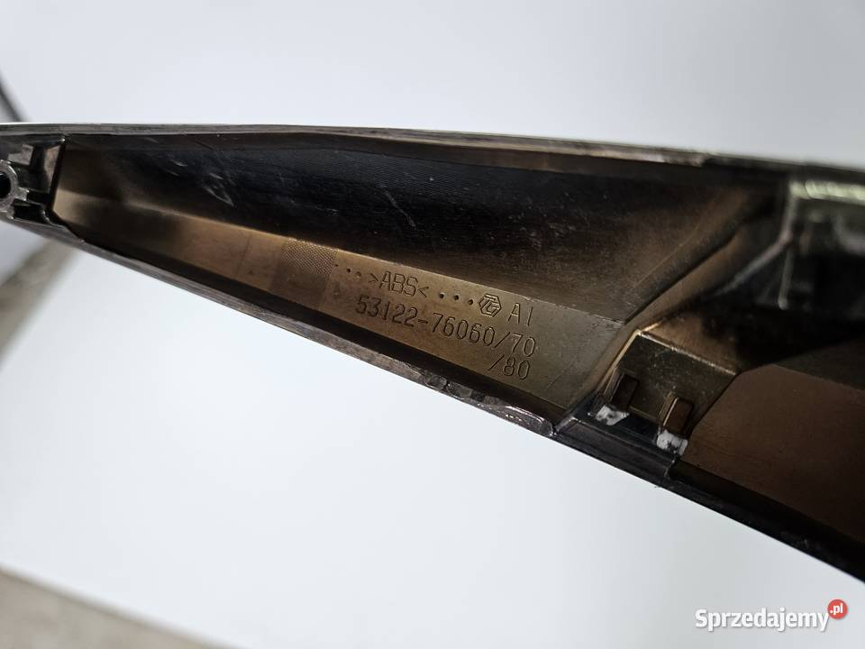 LEXUS UX LISTWA CHROM GRILLA ATRAPY ZDERZAKA Listwy i nakładki Międzychód