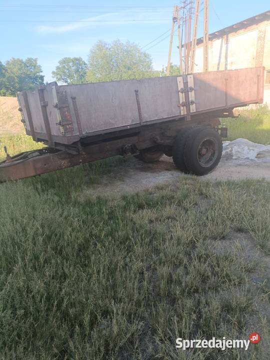 Przyczepa hl 3 stronny kiper igła stan Leszno