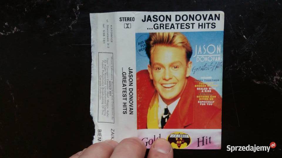 Kaseta magnetofonowa Jason Donowan Gratest hits podlaskie Siemiatycze