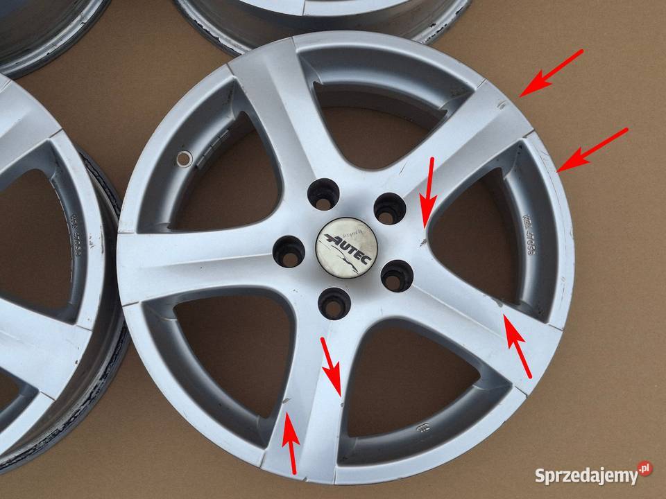 AUTEC FELGI ALUFELGI KOMPLET 16 5X112 7J ET48 Bieleń sprzedam