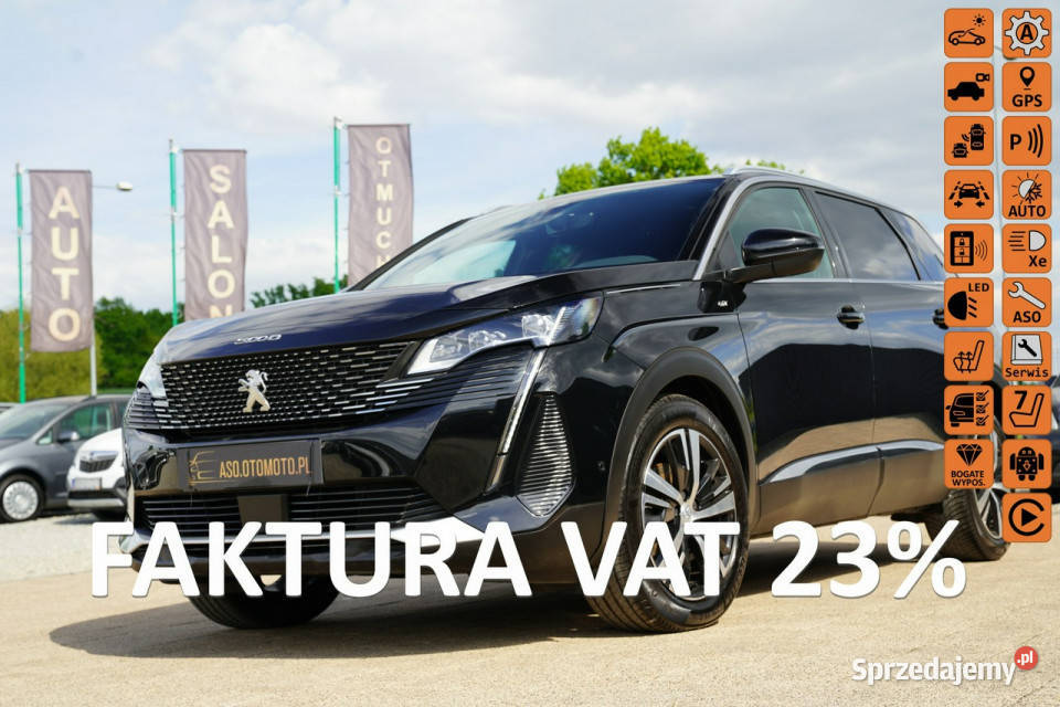 Peugeot 5008 GT kamera Skora adc Nawi blis aluminiowe felgi opolskie Otmuchów
