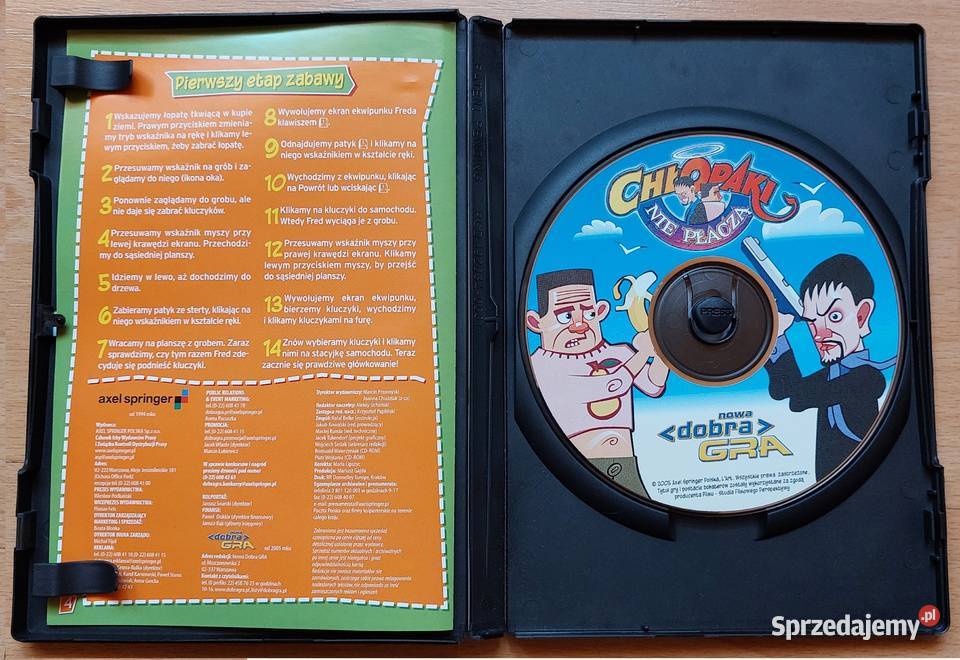 Chłopaki nie płaczą gra PC dostawa Katowice sprzedam