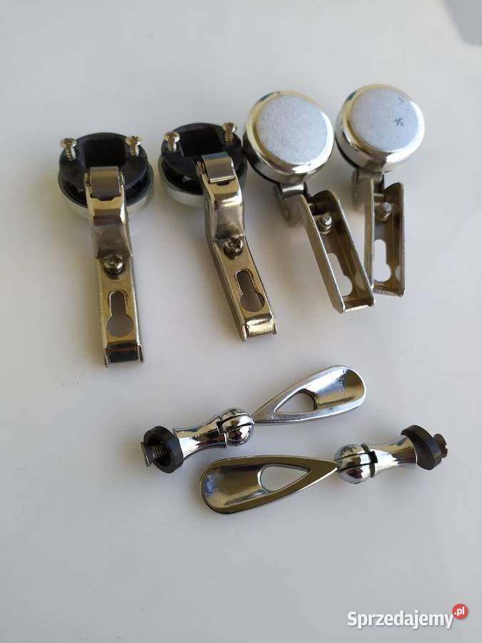 Zawias do drzwi szklanych 2 i uchwyty 2 Pozostałe Olecko