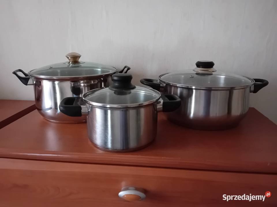 Zestaw garnków I patelnia Warszawa