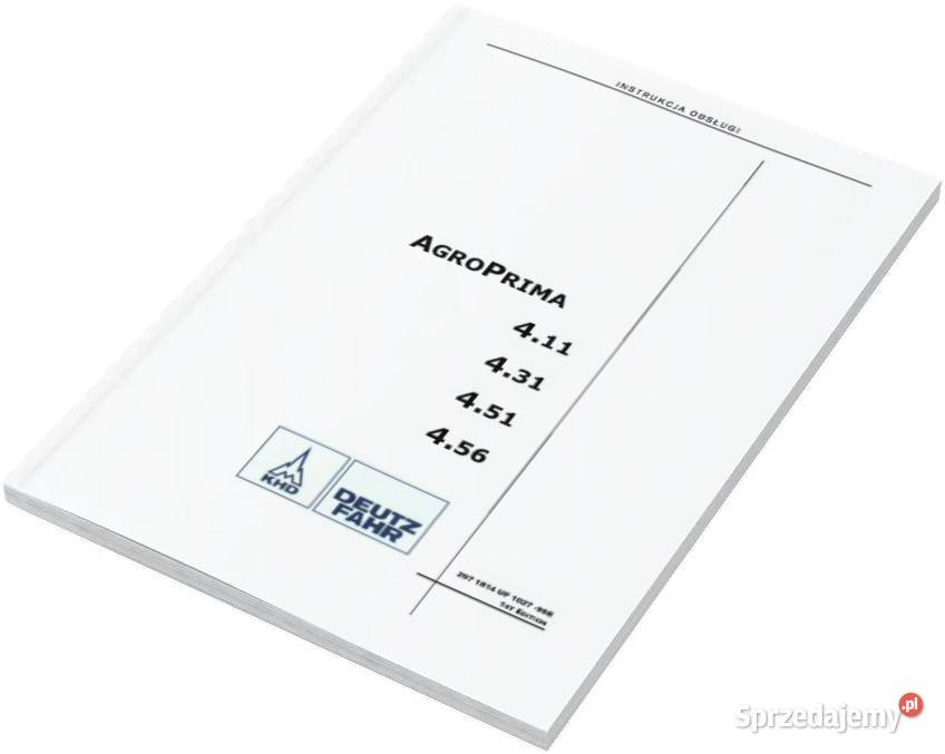 Fahr M900 M750 M1002 Instrukcja katalog obsługi wielkopolskie Szamotuły