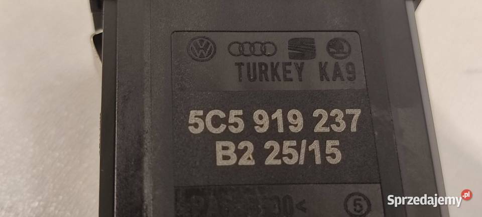 SKODA OCTAVIA III PRZEŁĄCZNIK AIRBAG 5C5919237