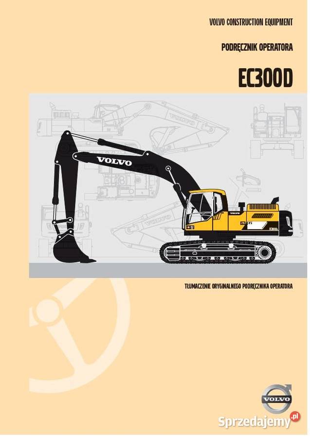 DTR Instrukcja obsługi VOLVO EC 180D EC 220D EC podkarpackie