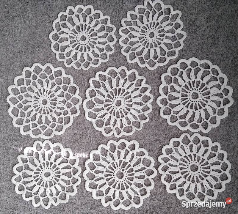 Serwetki Szydełko Crochet Rękodzieło Zestaw Gdańsk