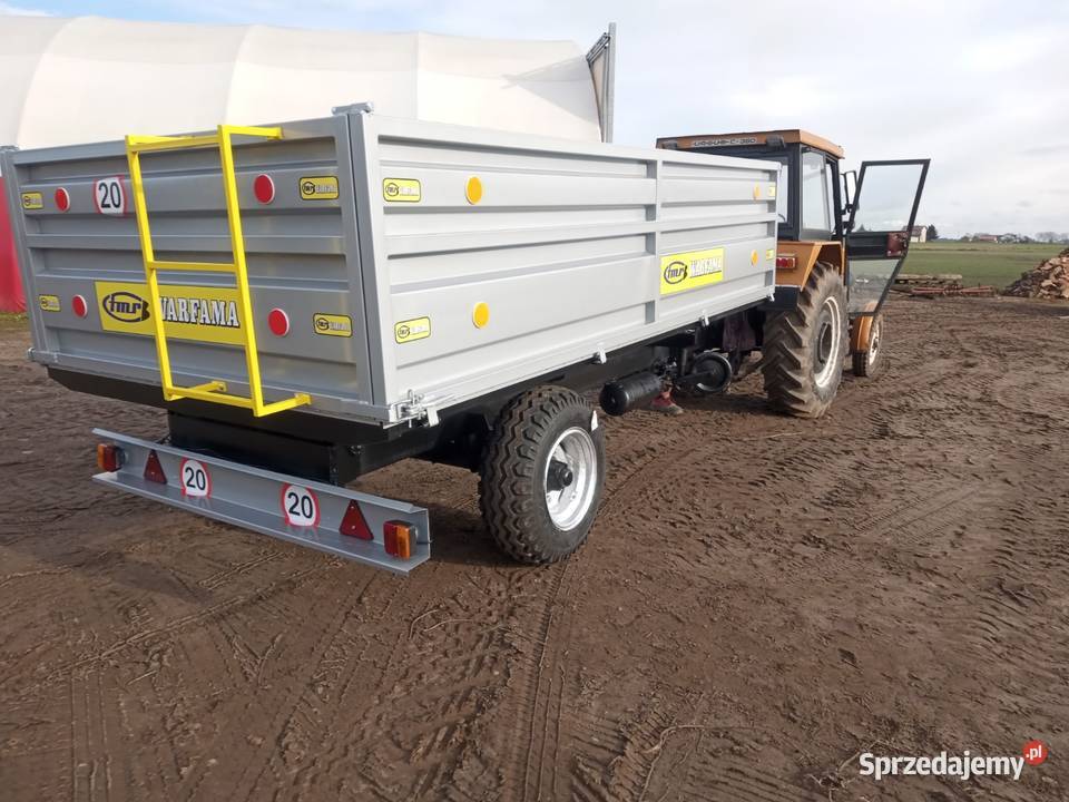Przyczepa rolnicza wywrotka Osięciny sprzedam