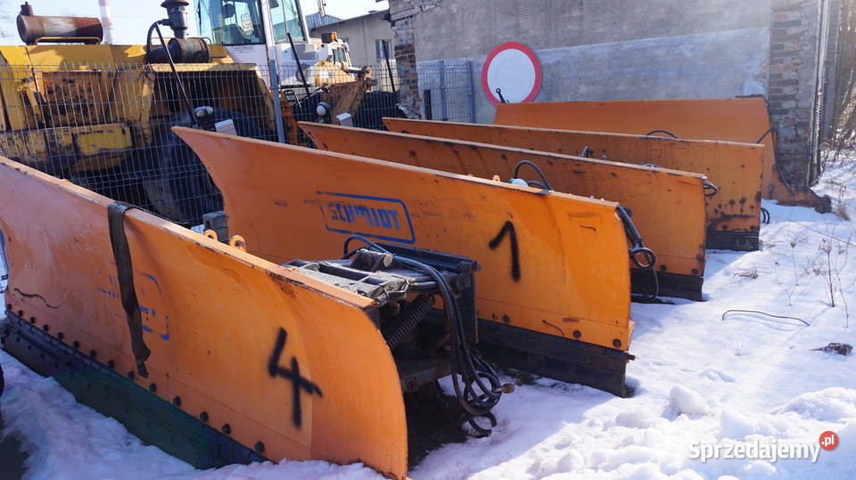 Pługi Schmidt ML 51A autostradowe lotniskowe Łaziska Górne