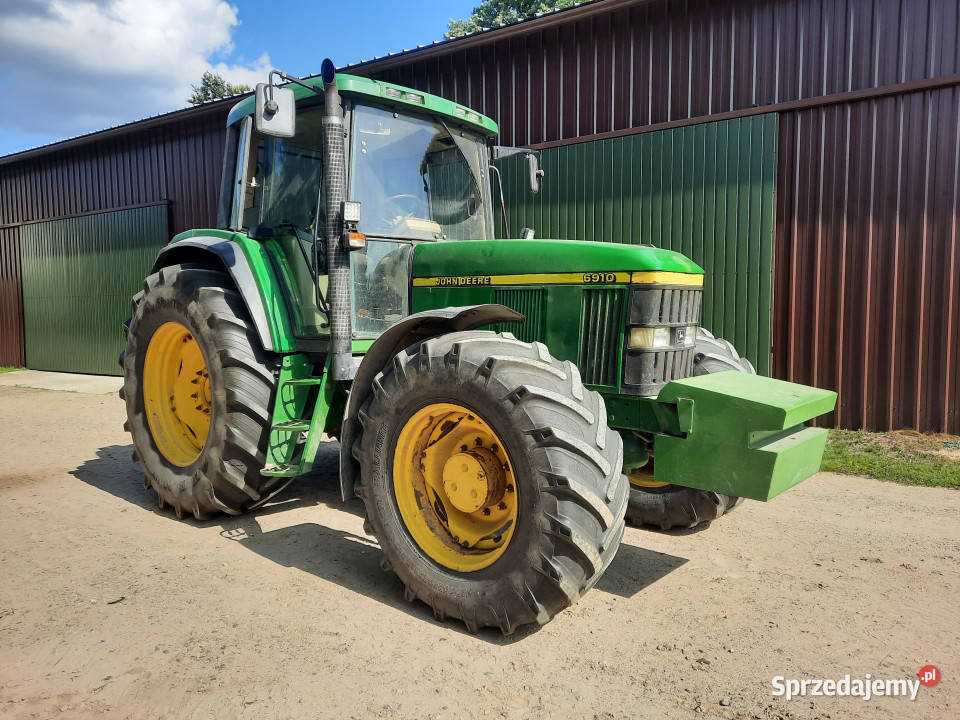 Ciągnik JOHN DEERE 6910 4x4 oś TLS tempomat TMS Połoski Stare sprzedam