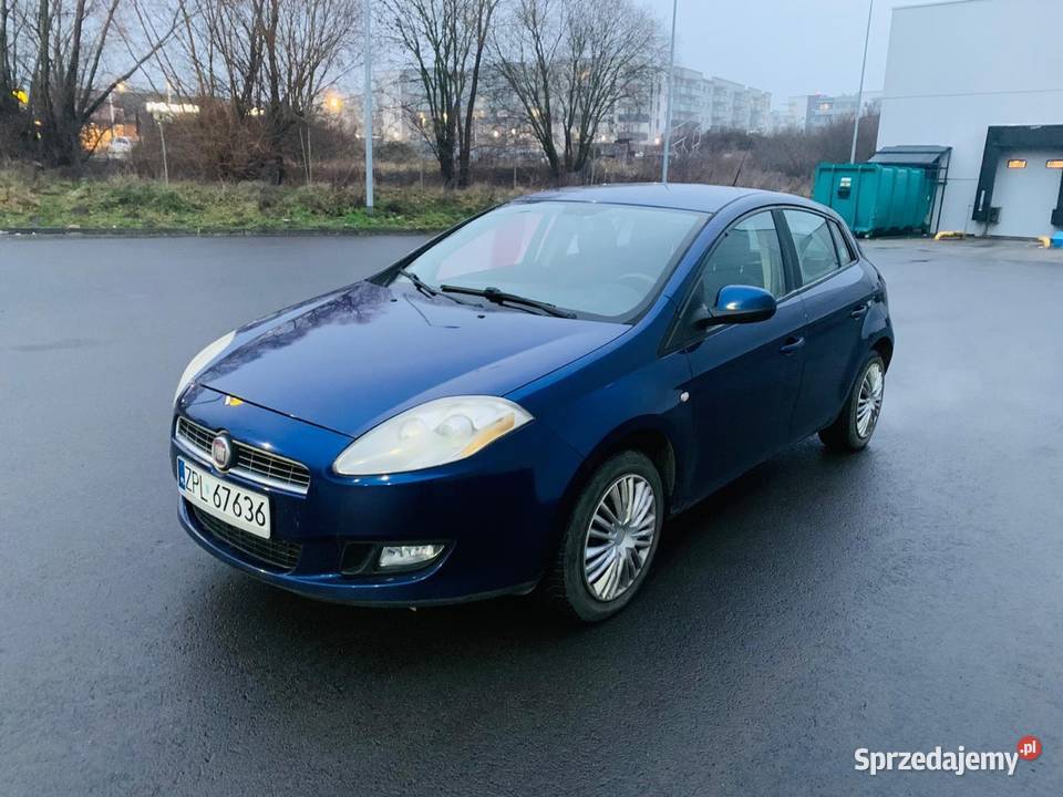 Fiat bravo 14 benzyna 2007 uszkodzony lakier metallic