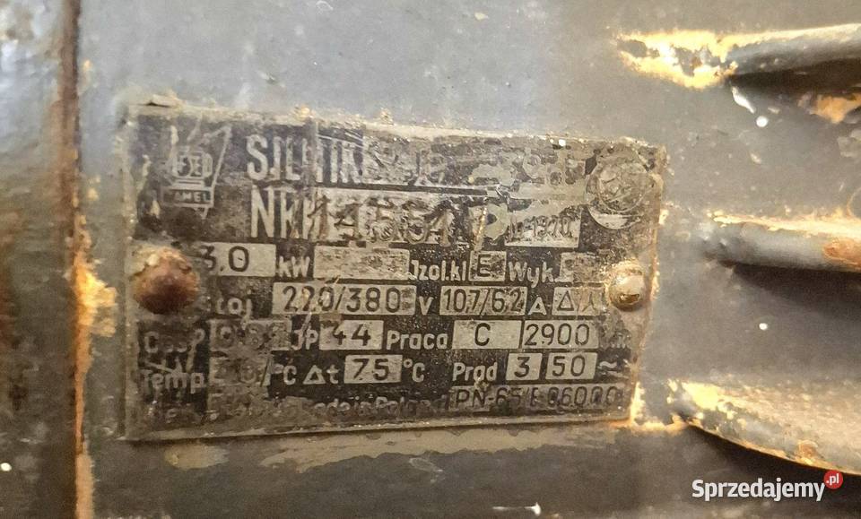 Silnik elektryczny trójfazowy 3kW małopolskie