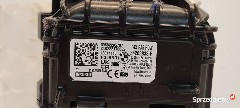 BMW F44 218I PODUSZKA AIRBAG PASAŻERA 6822957