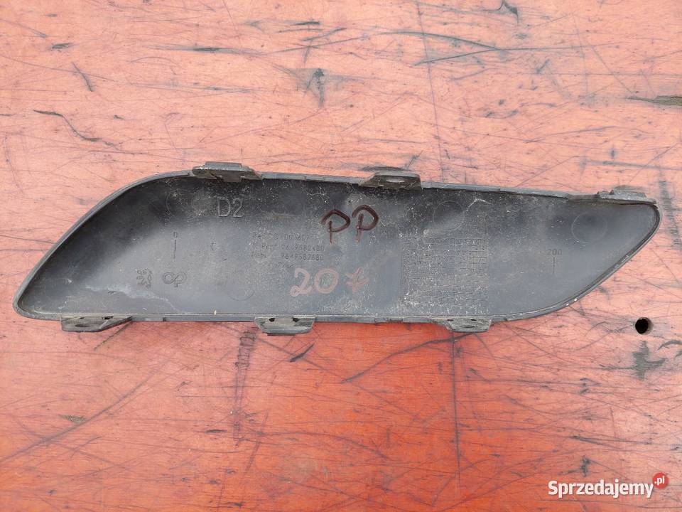 Listwa zderzaka prawa przód Peugeot 207 Oryginał Przyborów