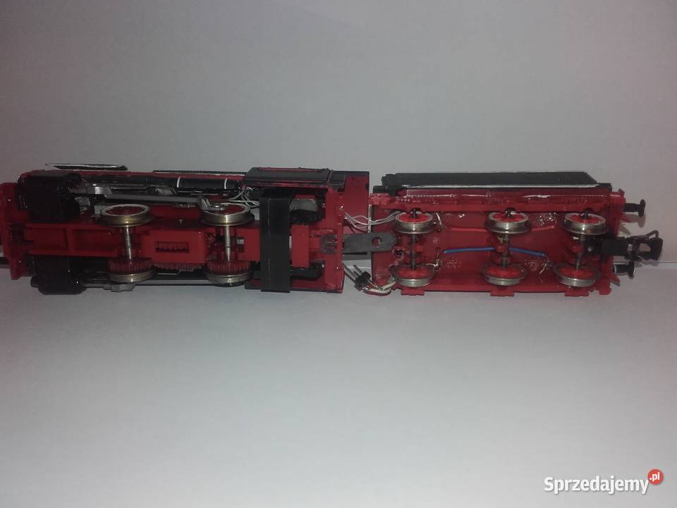 Lokomotywa parowóz DB98 003 z tandemem