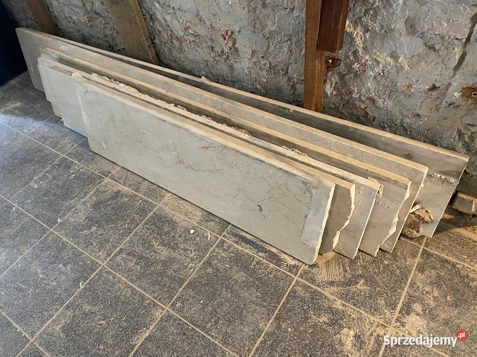 Parapety marmurowe 3 grubości w różnych Parapety wielkopolskie Poznań
