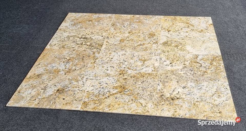 Płytki granitowe kamienne Colonial Gold płytki z Bielawa